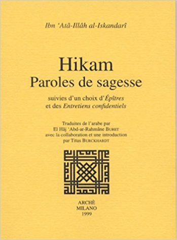 CULTURE DE LA PAIX  Un sage, Ibn Atta Allah