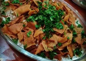 فتة دجاج سورية😍😍