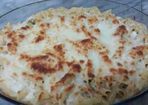 باستا بالكريمة والدجاج 🍗🌶