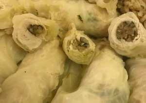 ملفوف محشي بالدجاج المحشي