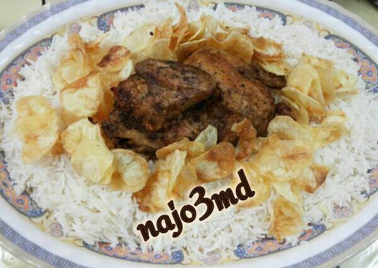 دجاج محمر بطريقه سريعه وسهله😉