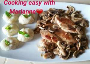 صدور الدجاج بالحامض دايت