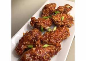 اجنحة الدجاج بالسمسم والعسل 😋