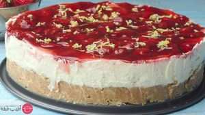طريقة عمل تشيز كيك بارد وسهل