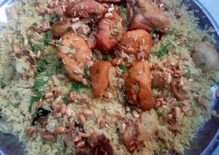 مقلوبه الدجاج