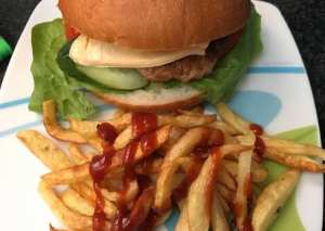 برغر الدجاج