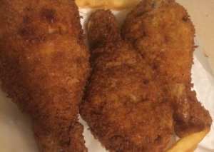 افخاذ الدجاج المقرمشه