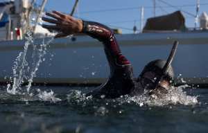 Planète - Le Pacifique à la nage: Le pari fou d'un Français amoureux des océans