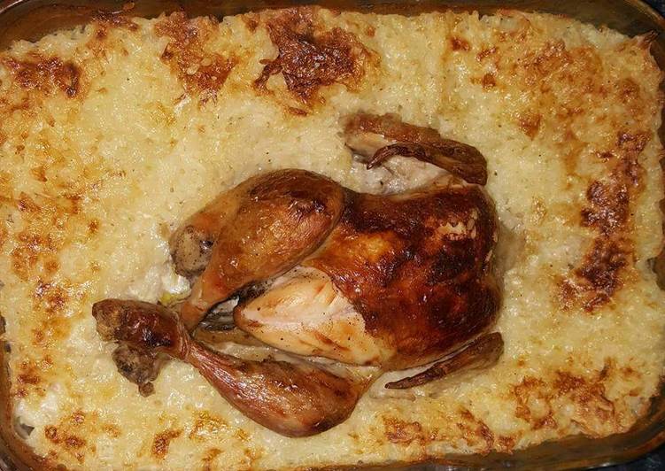 طاجن أرز معمر بالفراخ