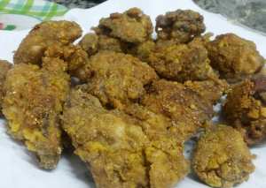 قطع فراخ مقرمشه كنتاكي