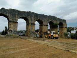 Constantine - Un projet qui prend forme:  Des jardins sous l’aqueduc