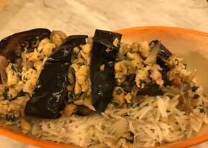 باذنجان بصدور الدجاج 🌶🌶