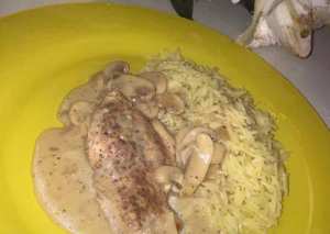 تشيكن ماشروم (دجاج بالفطر)