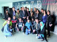 Des élèves du Lycée Amar-Imache à Liberté