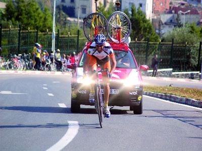 Un circuit bien accepté                                    Les mordus du vélo étaient au rendez-vous