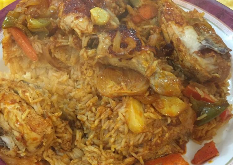 مقلوبه الدجاج