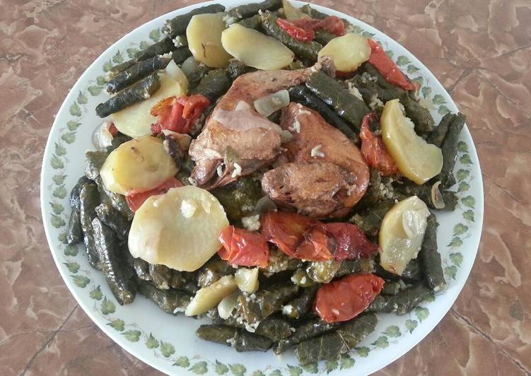 دوالي مع دجاج 😍