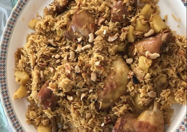 كبسة دجاج روعة