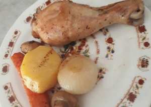 دجاج بالفرن ♡