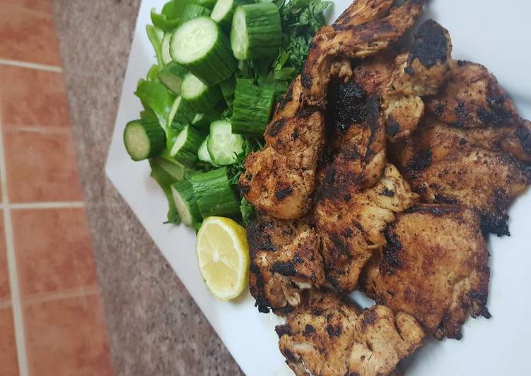 صدر دجاج مشوي