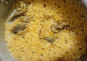 كبسه بالدجاج