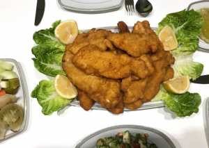 شنتسل (سكالوب الدجاج)