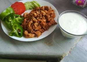 دجاج محمص بالبهارات