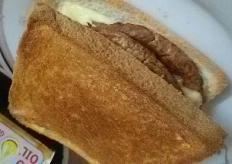 برجر الدجاج بالتوست المحمص 😋