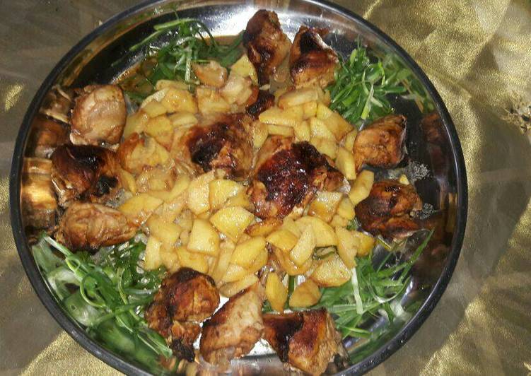 تتبيلة الدجاج بالصودا والليمون