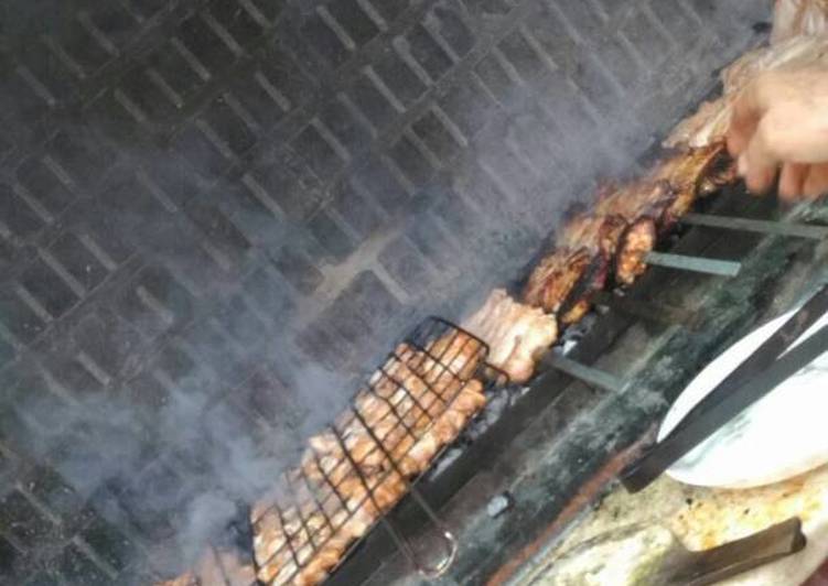 جوانح دجاج مشوية على الفحم