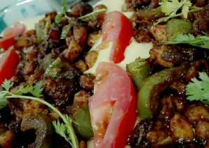 دجاج بالحمص