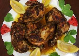 دجاج محمر بالفرن