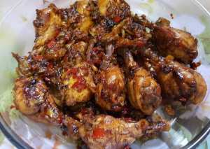 دجاج بصلصة الصويا(دايت)🍗🍗