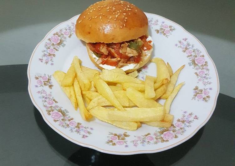 ساندويتش دجاج 🍗🍔