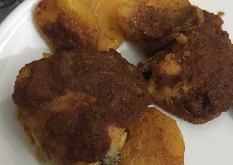 دجاج بالفرن سهل