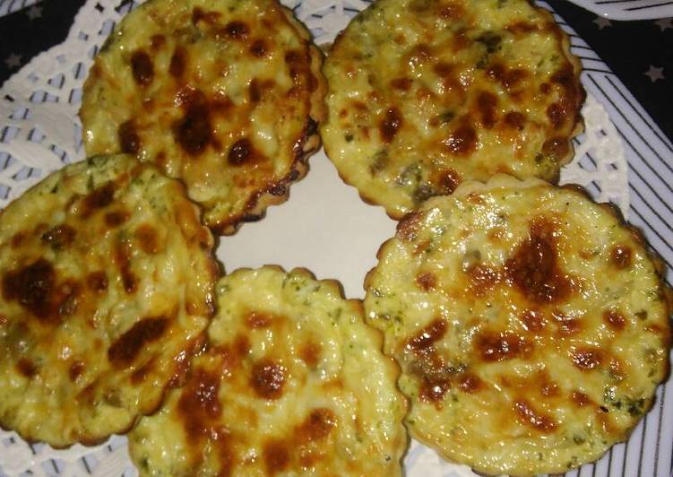 كيش الدجاج بدون كريمة