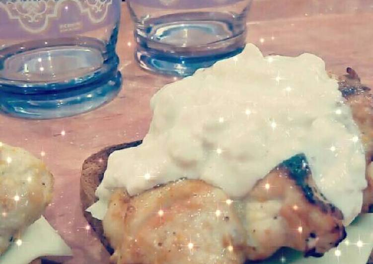 برجر دجاج مشوي