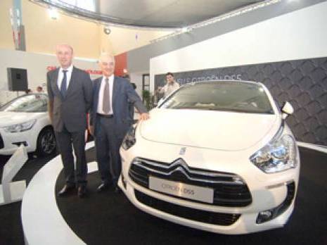 La DS5, une sculpture aérodynamique                                    Saida Citroën