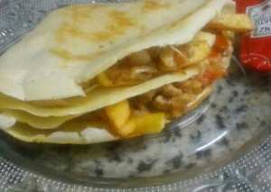 كريب شاورما فراخ