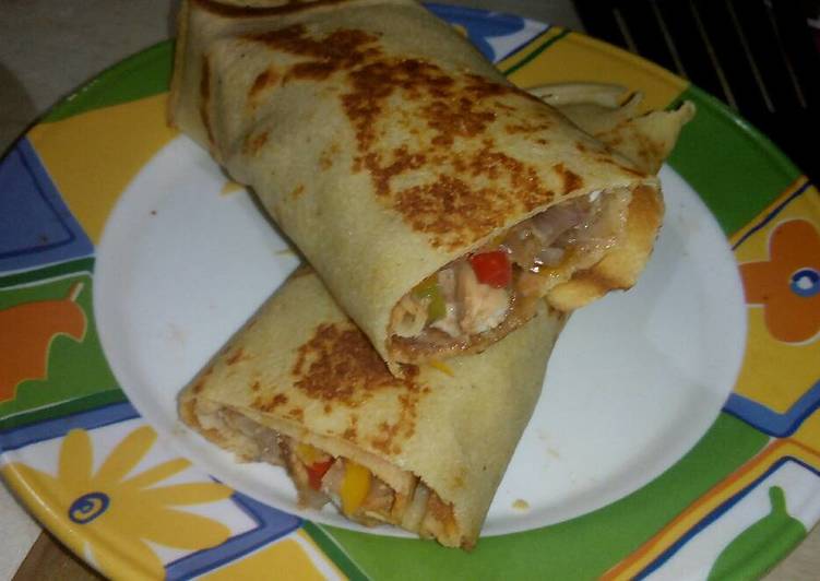 كريب شاورما فراخ