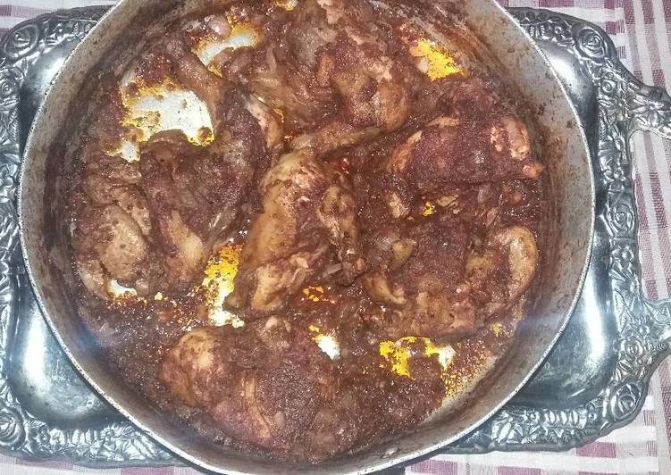 فراخ في الفرن