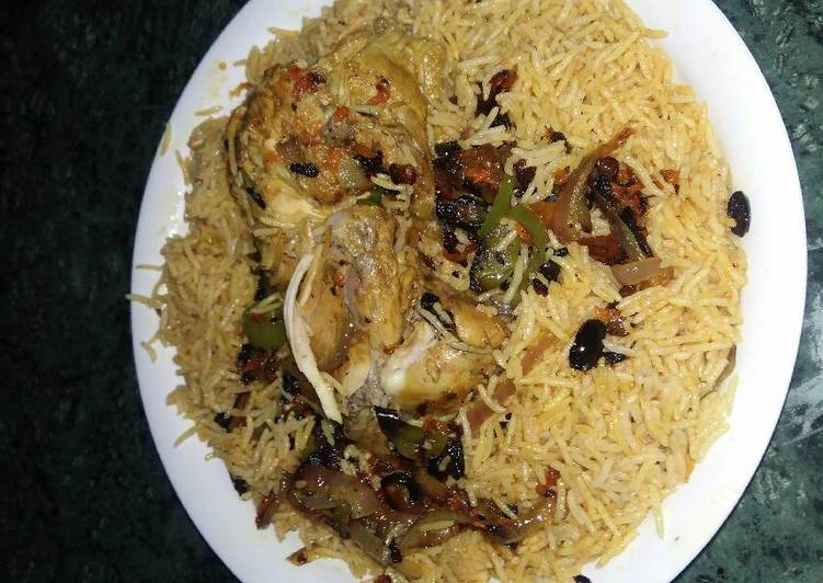 كبسة دجاج هندية 😋