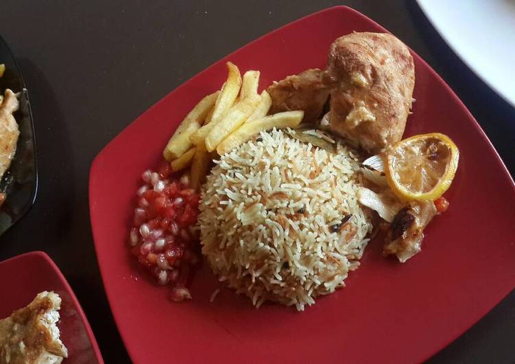 صدر دجاج بالمايونيز والخردل