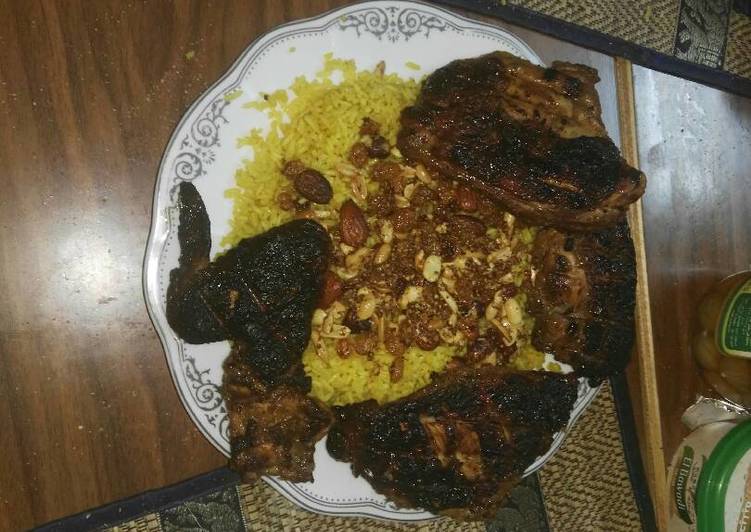 اسهل فراخ الحاتي مشوية علي الفحم