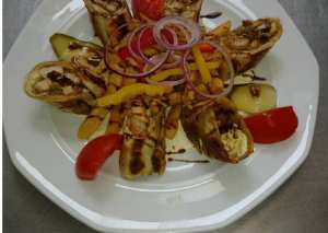 شاورما بيتوتية (شاورما دجاج)