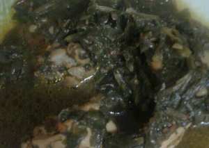 سبانخ ب دجاج😋😍