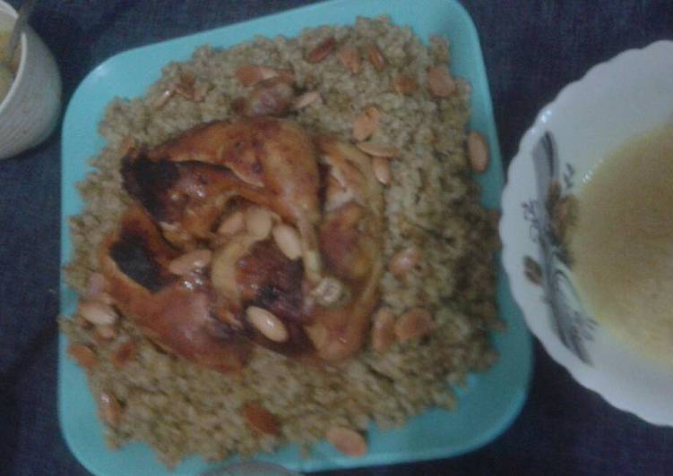 فريكه بالدجاج