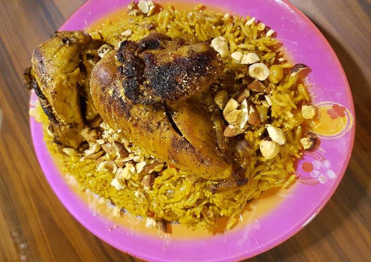 كبسه الفراخ أو الدجاج