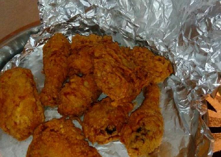 الدجاج المقرمش علي طريقة (كنتاكي)