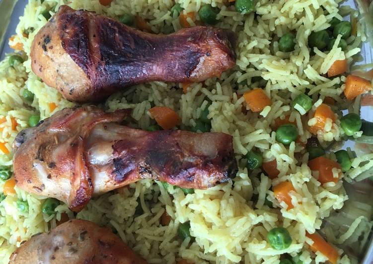 جزرية بالدجاج